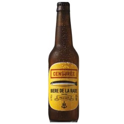 Bière de la Rade Artisanale - LA CENSUREE Pale Ale bio