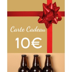 Carte cadeau - 10 €