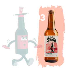 Bière Artisanale L'ACIDULÉE À LA FRAMBOISE
